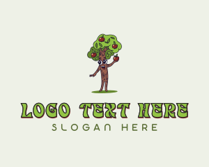 Tree Service - Apple Tree Planting logo design