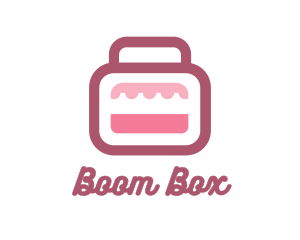 Pink Bag Stall logo design