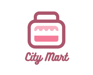 Department Store - Pink Bag Stall logo design