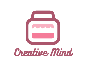 Pink Bag Stall logo design