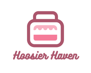 Pink Bag Stall logo design