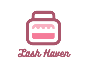 Pink Bag Stall logo design