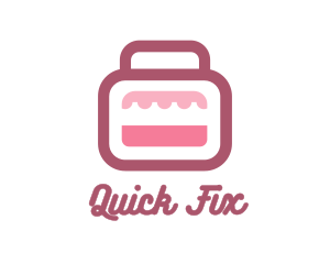 Pink Bag Stall logo design