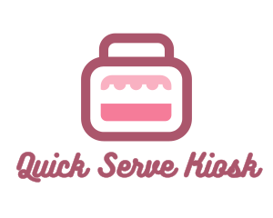 Kiosk - Pink Bag Stall logo design