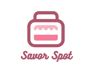 Pink Bag Stall logo design