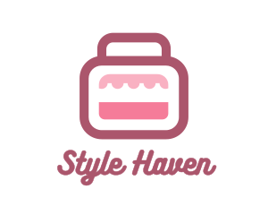 Pink Bag Stall logo design