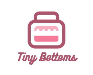 Pink Bag Stall logo design