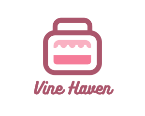 Pink Bag Stall logo design