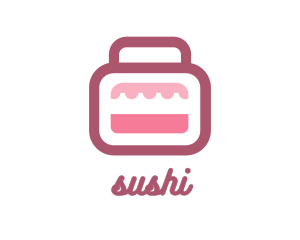 Pink Bag Stall logo design