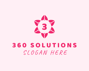 Mandala Flower Arrangement logo design