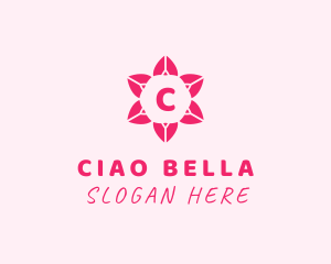 Mandala Flower Arrangement logo design