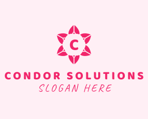 Mandala Flower Arrangement logo design