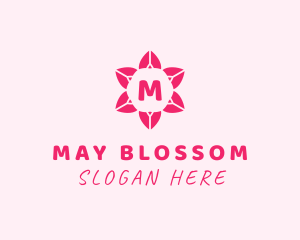 Mandala Flower Arrangement logo design