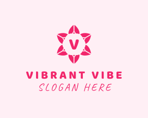 Mandala Flower Arrangement logo design