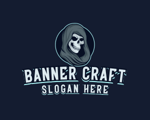 Grim Reaper Gaming logo design