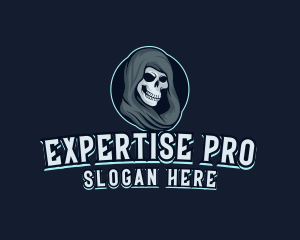 Grim Reaper Gaming logo design