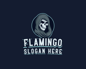 Horror - Grim Reaper Gaming logo design