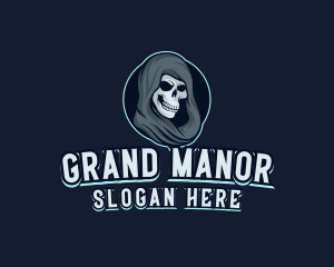 Grim Reaper Gaming logo design