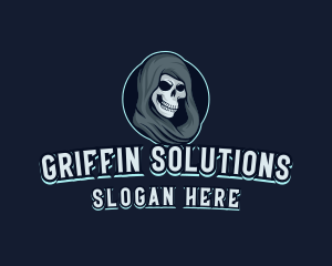 Grim Reaper Gaming logo design