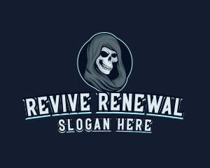 Grim Reaper Gaming logo design