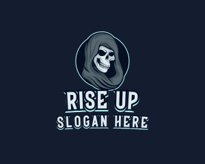 Grim Reaper Gaming logo design