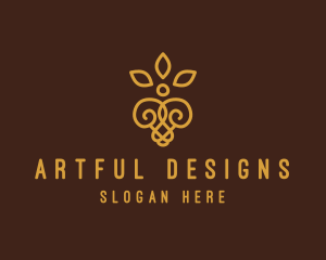 Elegant Filigree Decoration  logo design