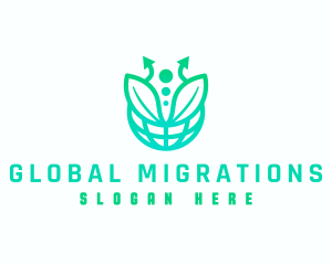 Global Natural Leaf logo design