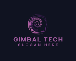 Swirl Tech Innovation logo design