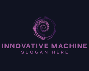 Swirl Tech Innovation logo design