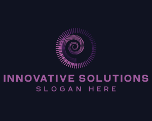 Innovation - Swirl Tech Innovation logo design