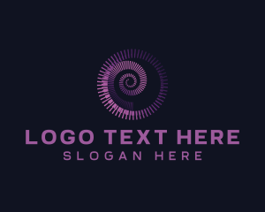 Vortex - Swirl Tech Innovation logo design