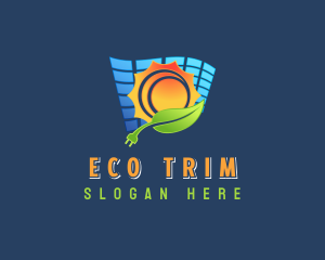 Eco Solar Energy logo design