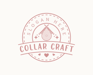 Knitting Crochet Garment logo design