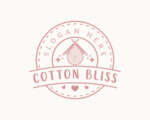 Knitting Crochet Garment logo design