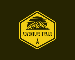 Mountain Camp Peak logo design