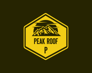 Mountain Camp Peak logo design