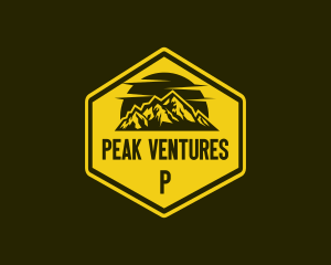 Mountain Camp Peak logo design