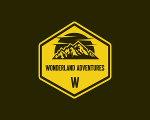 Mountain Camp Peak logo design