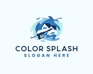 Home Sanitation Pressure Wash logo design