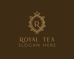 Royal Crest Shield logo design