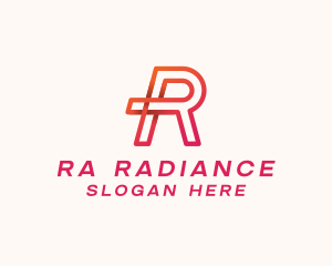 Creative Company Letter R logo design