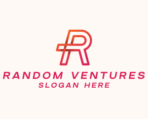 Creative Company Letter R logo design