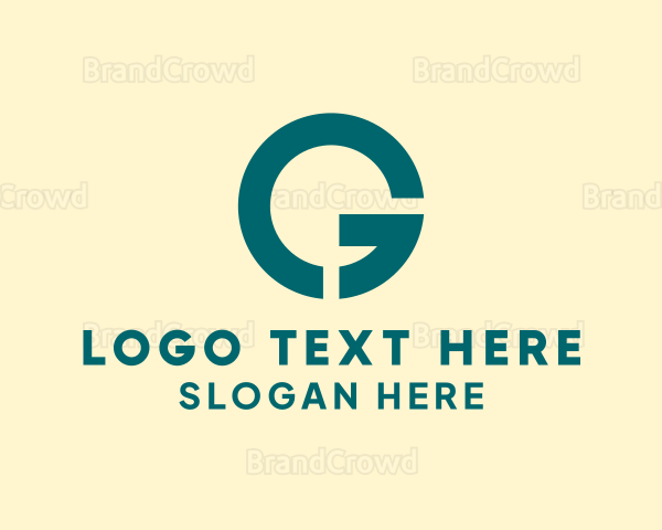 Simple Basic Letter G Logo