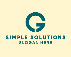 Basic - Simple Basic Letter G logo design