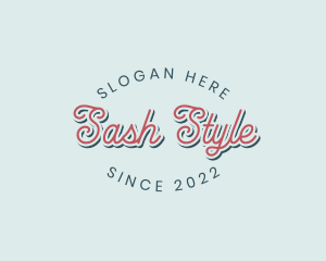 Rustic Script Style logo design