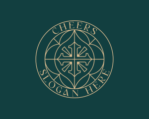Preacher - Religious Christian Church logo design
