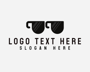 Glasses - Coffee Mug Shades logo design