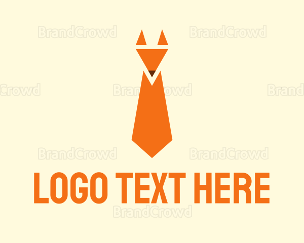 Woodland Fox Tie Logo