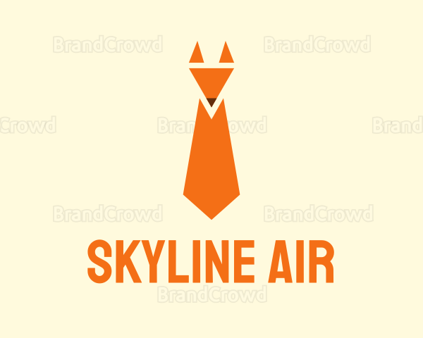 Woodland Fox Tie Logo