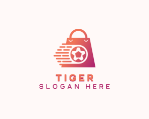 Football Shopping Bag Logo